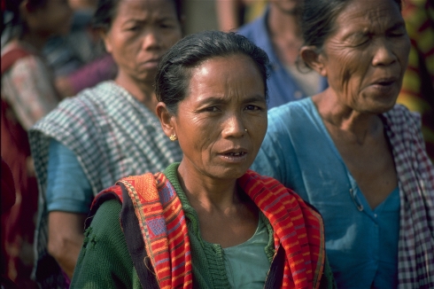 A Jumma woman in Bangladesh's CHT